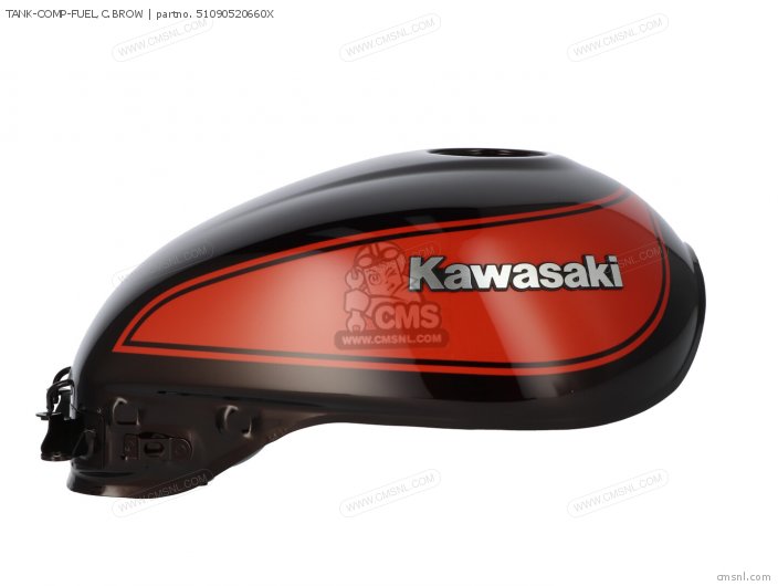 Kawasaki TANK-COMP-FUEL,C.BROW 51090520660X Kawasaki TANK-COMP-FUEL,C.BROW 51090520660X
