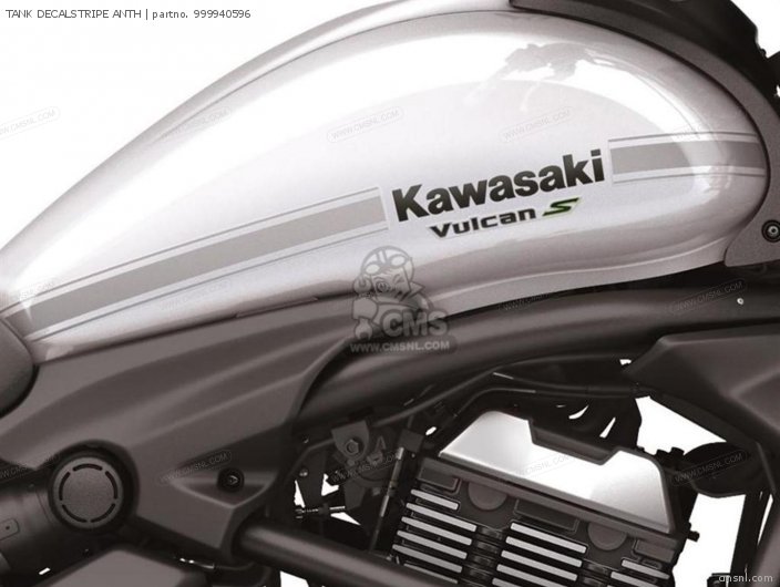 Kawasaki TANK DECALSTRIPE ANTH 999940596