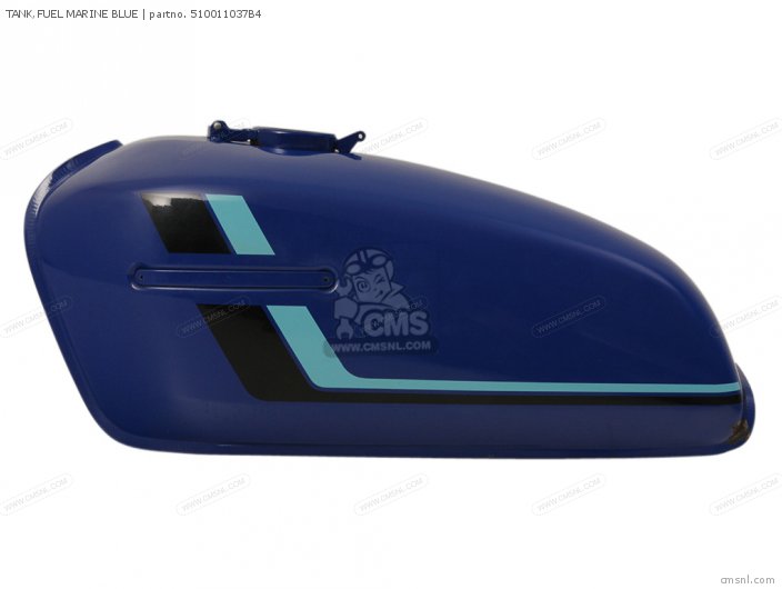 Kawasaki TANK,FUEL MARINE BLUE 510011037B4