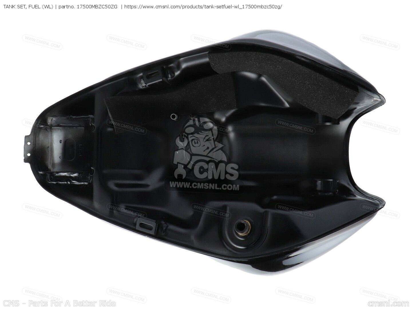17500MBZC50ZG: TANK SET, FUEL (WL) Honda - buy the 17500-MBZ