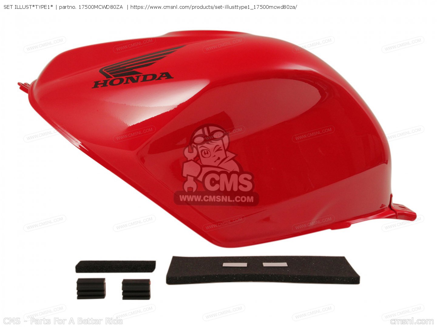 Mcwd Za Tank Set Fuel Wl Honda Buy The Mcw D Za At Cmsnl