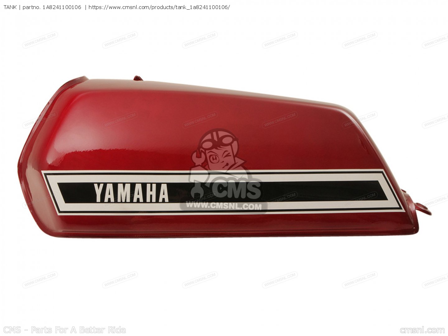 TANK for XS500 1976 USA - order at CMSNL