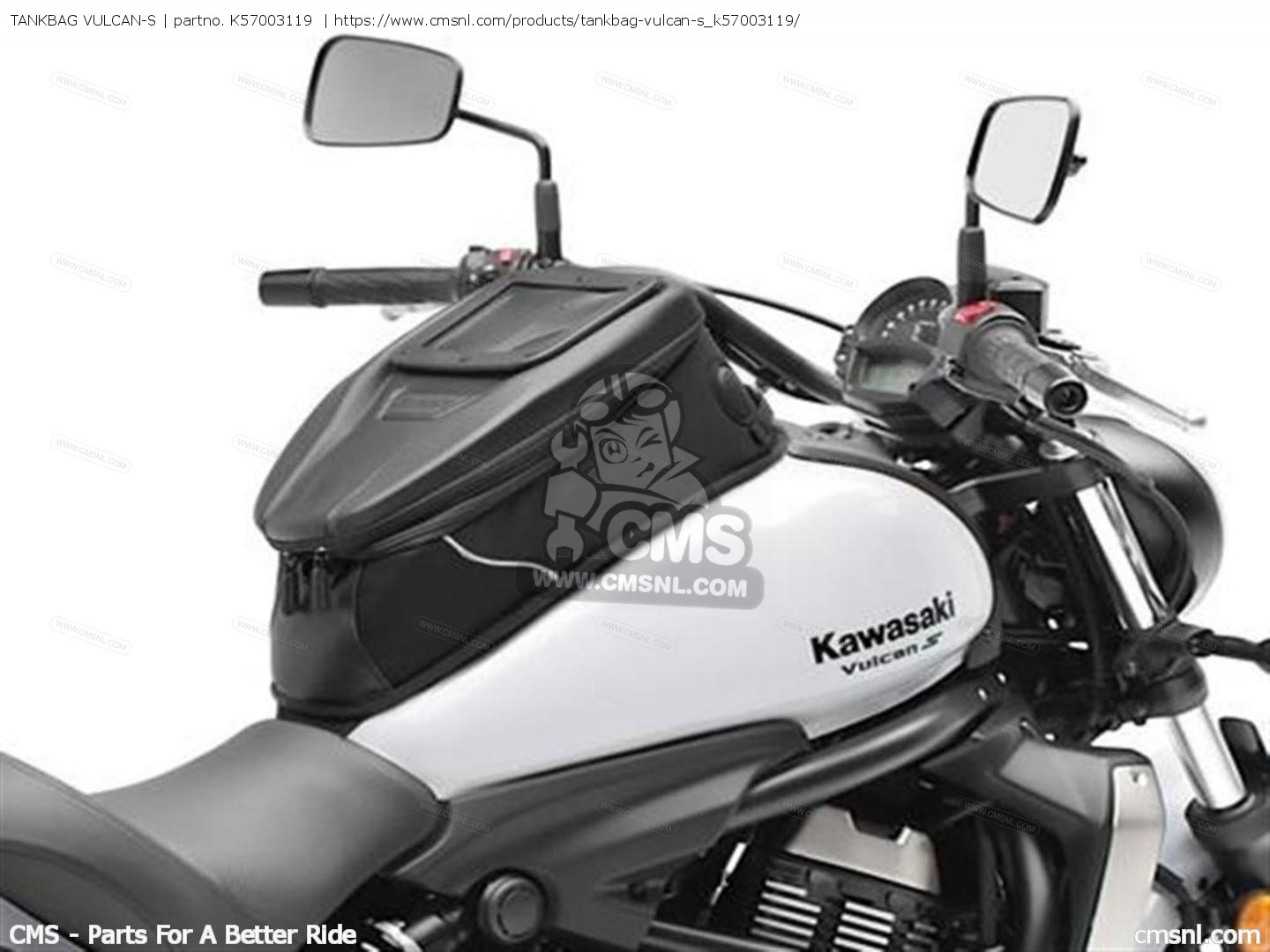 Fuel Tank Bag Kawasaki Vulcan S Tank Vulcan S Panniers Top