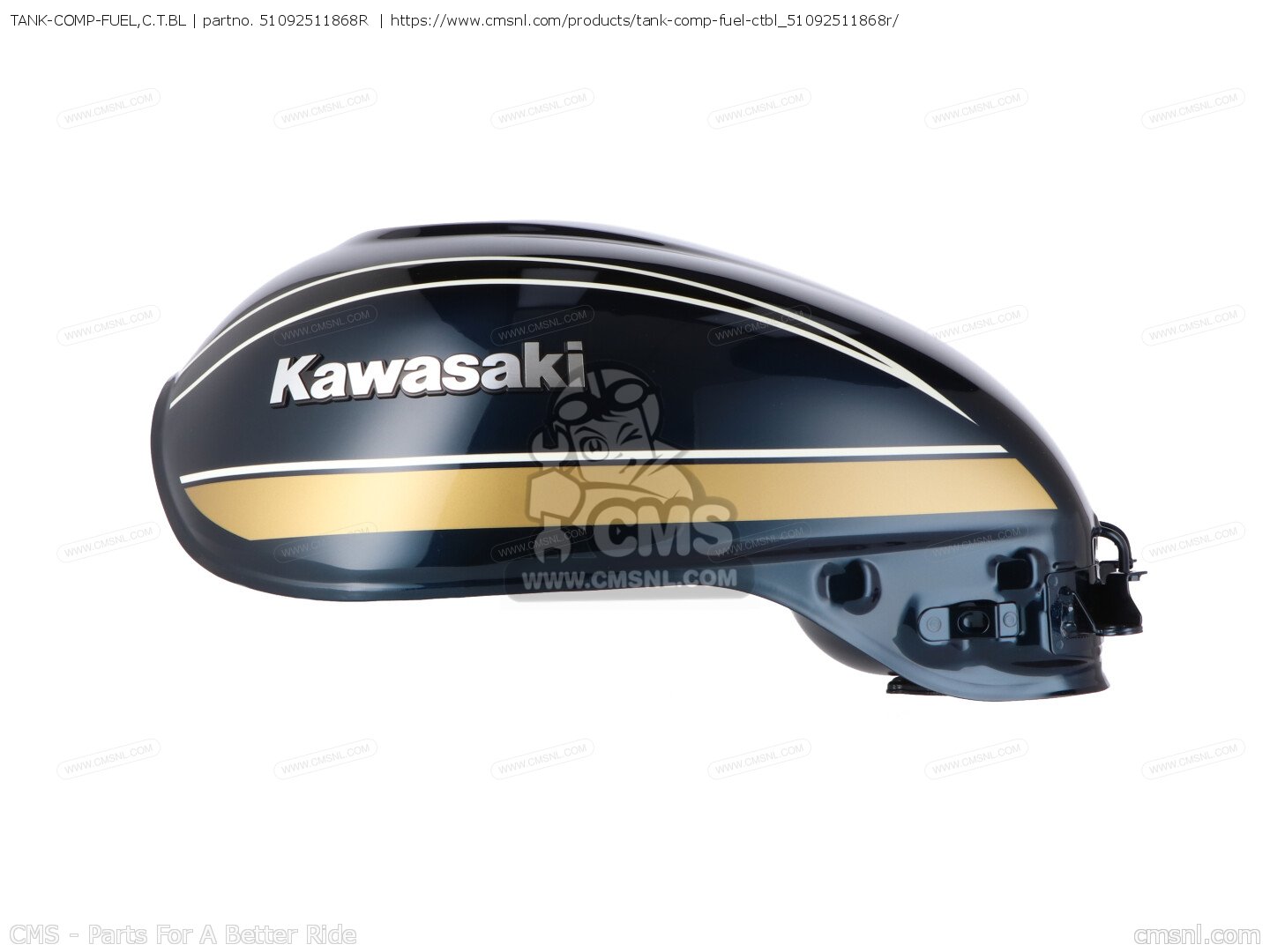 51092511868R: TANK-COMP-FUEL,C.T.BL Kawasaki - buy the 51092