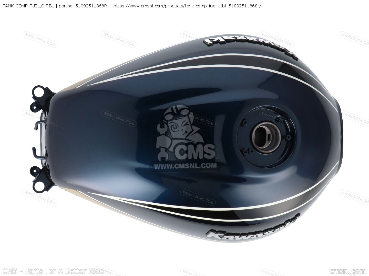 51092511868R: TANK-COMP-FUEL,C.T.BL Kawasaki - buy the 51092