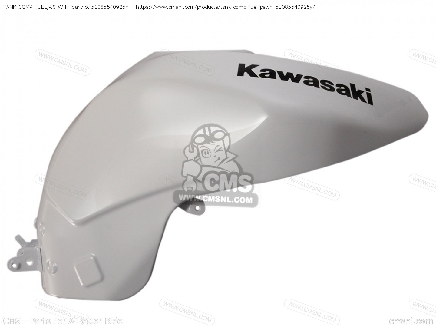 TANK-COMP-FUEL,P.S.WH for Kawasaki - order at CMSNL