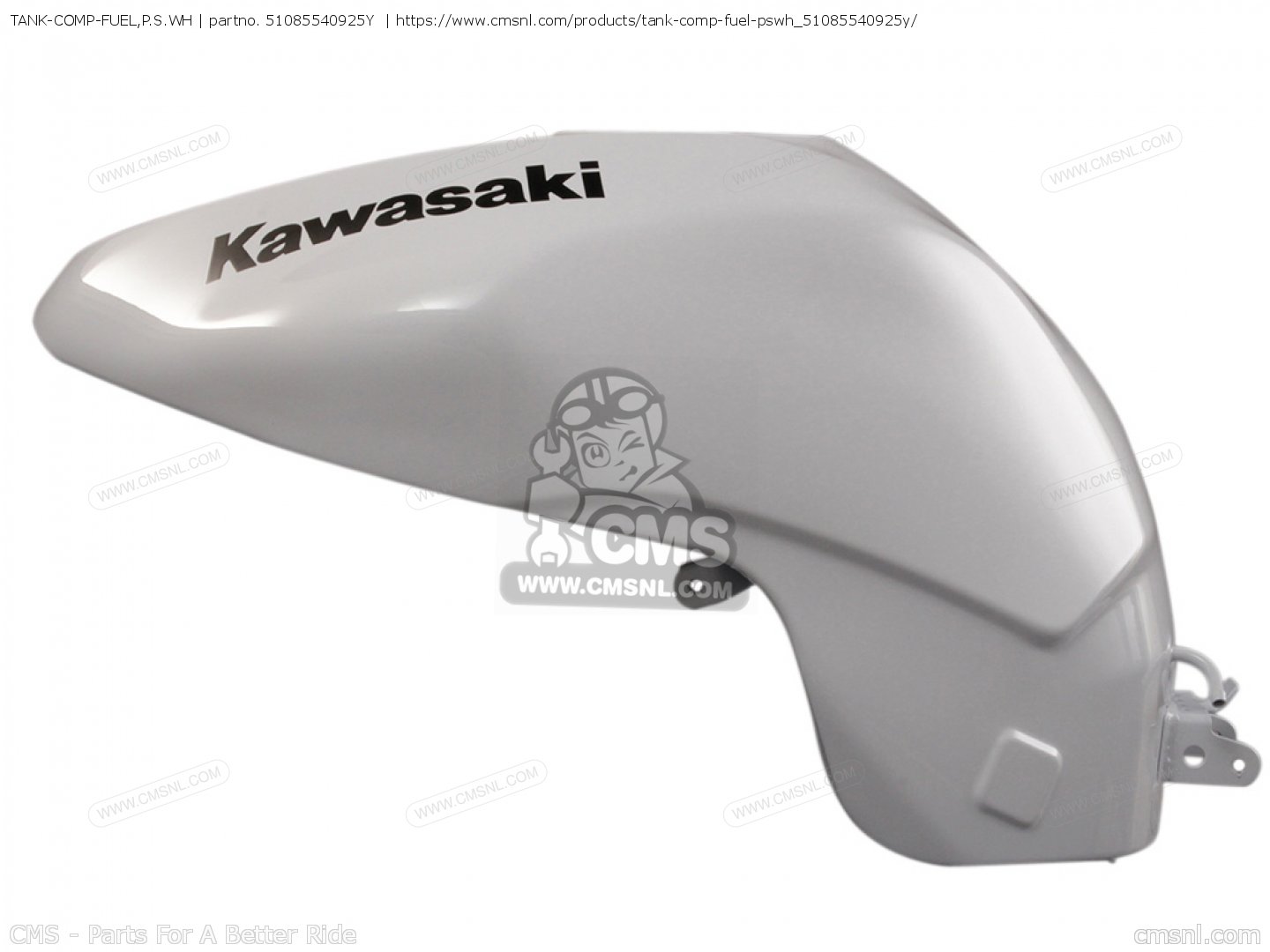 TANK-COMP-FUEL,P.S.WH for Kawasaki - order at CMSNL