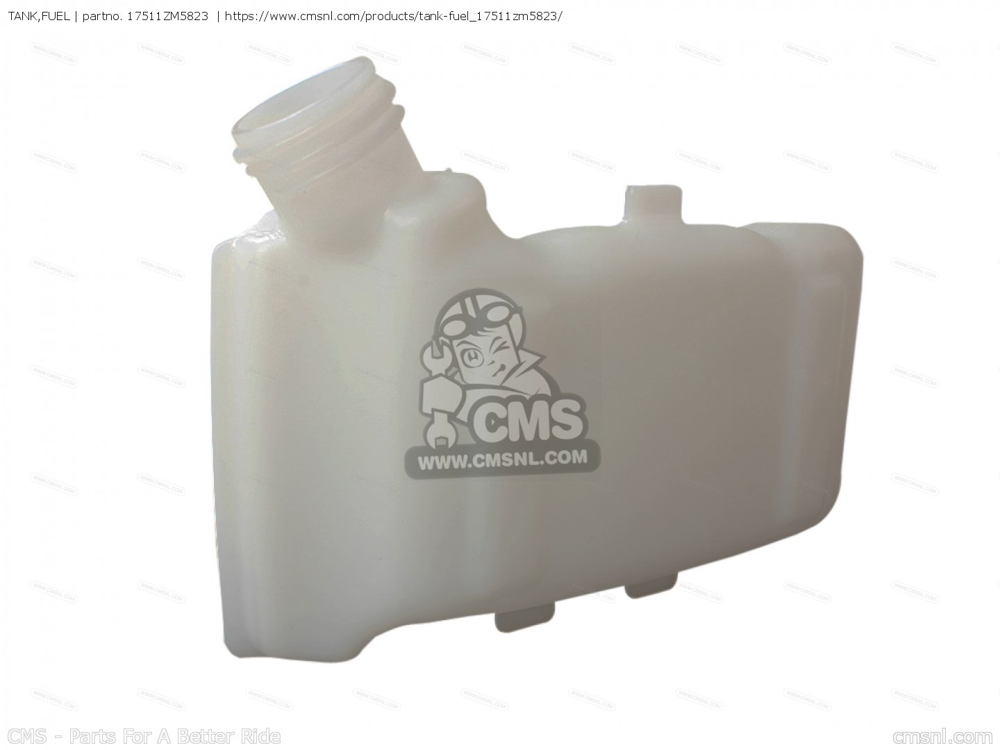 17511ZM5823: TANK,FUEL Honda - buy the 17511-ZM5-823 at CMSNL