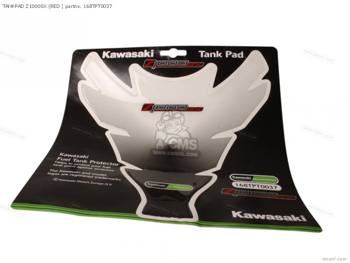 Kawasaki TANKPAD Z1000SX (RED 168TPT0037