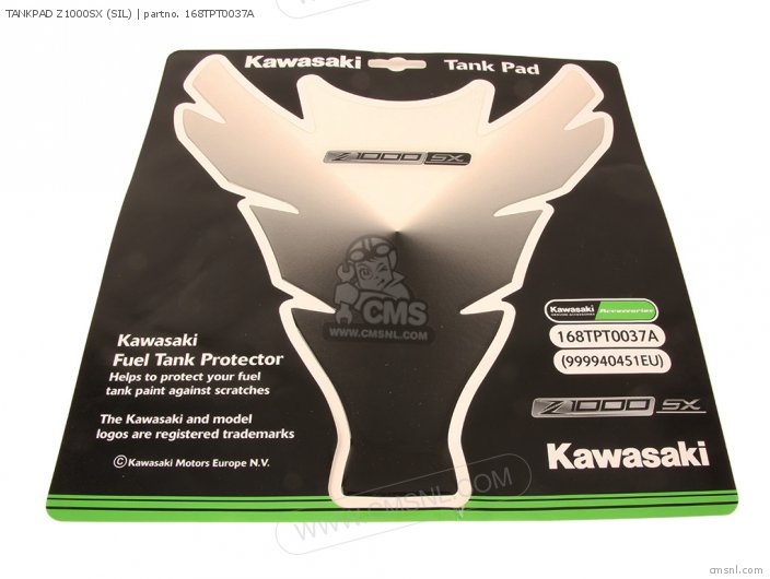 Kawasaki TANKPAD Z1000SX (SIL) 168TPT0037A