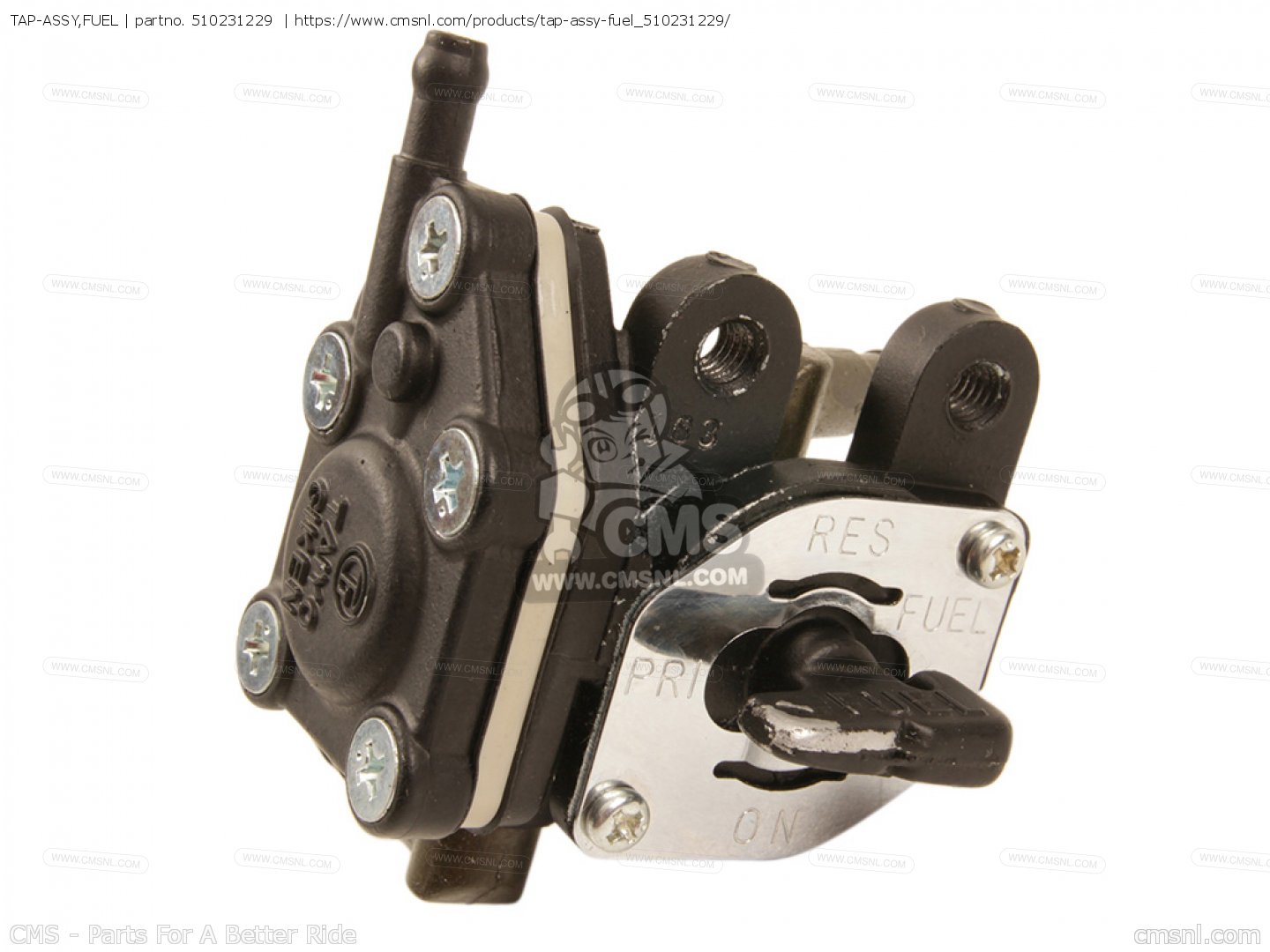 KAWASAKI ZXR400 ZX400L ZX400H FUEL TAP COCK 51023-1313 Pezzi Di - Foto 4