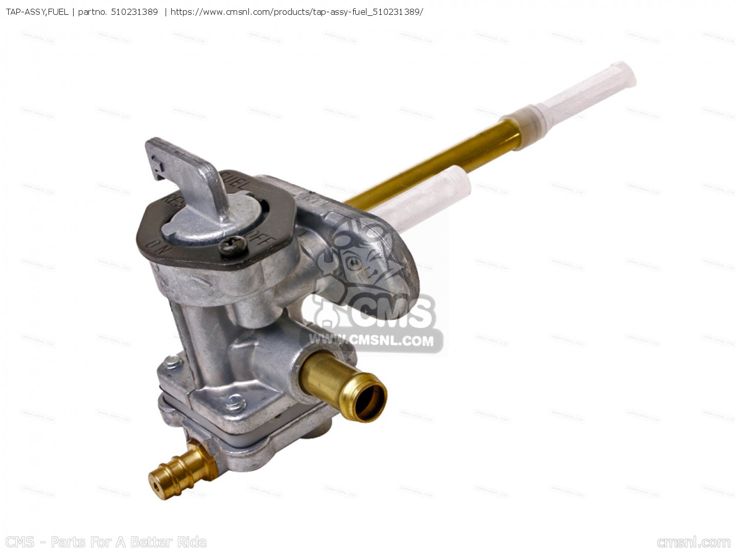 510231389: TAP-ASSY,FUEL Kawasaki - buy the 51023-1389 at CMSNL