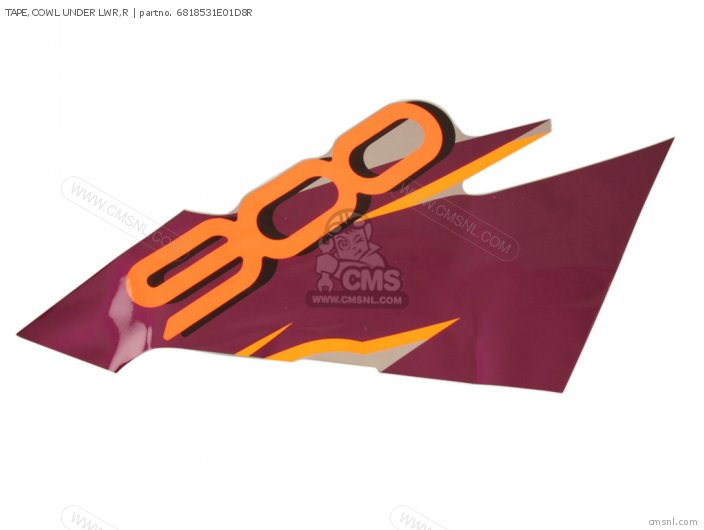 Suzuki TAPE,COWL UNDER LWR,R 6818531E01D8R Suzuki TAPE,COWL UNDER LWR,R 6818531E01D8R