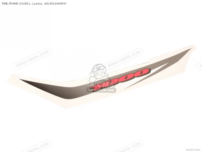 Suzuki TAPE,FRAME COVER,L 6814521H00FHY Suzuki TAPE,FRAME COVER,L 6814521H00FHY