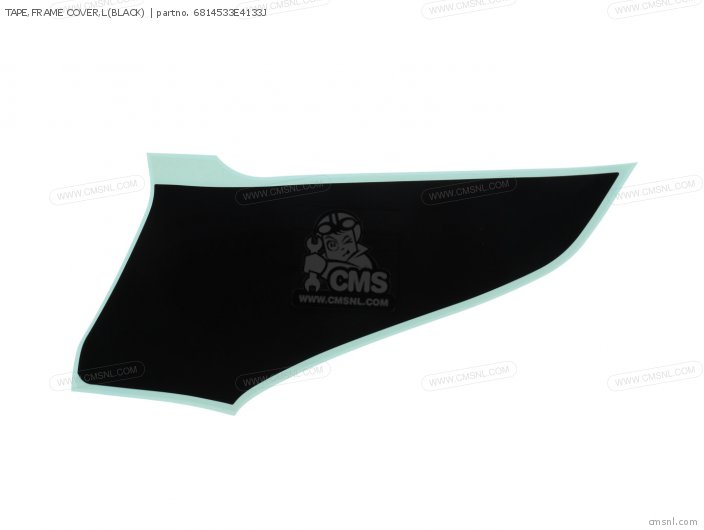 Suzuki TAPE,FRAME COVER,L(BLACK) 6814533E4133J