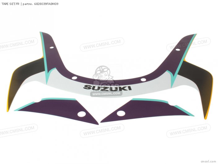 Suzuki TAPE SET,FR 6828039FA0MG9 Suzuki TAPE SET,FR 6828039FA0MG9