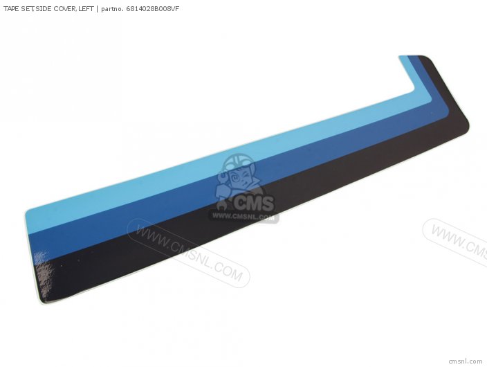 Suzuki TAPE SET,SIDE COVER,LEFT 6814028B008VF Suzuki TAPE SET,SIDE COVER,LEFT 6814028B008VF