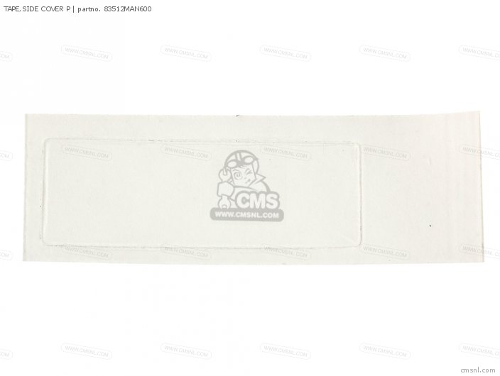 Tape, Side Cover P photo