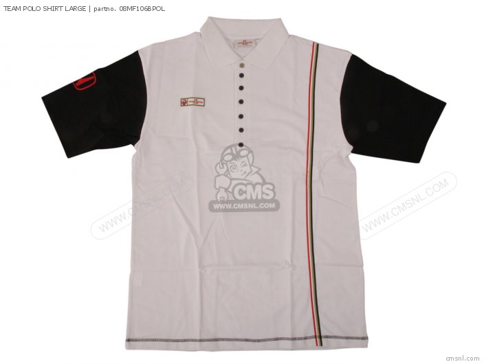 Honda TEAM POLO SHIRT LARGE 08MF106BPOL