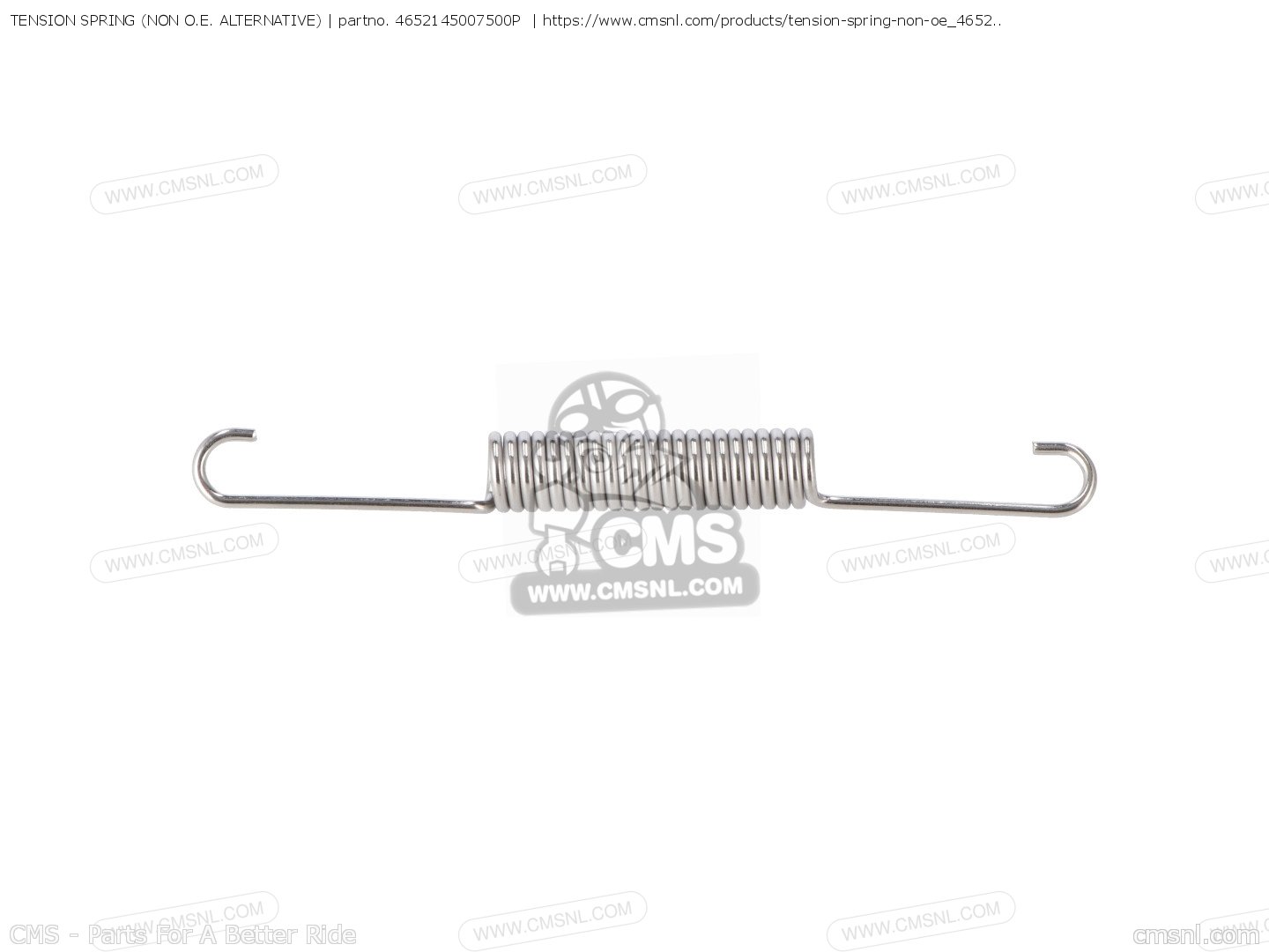 4652145007500P Tension Spring (non O.e. Alternative) Alternative Parts