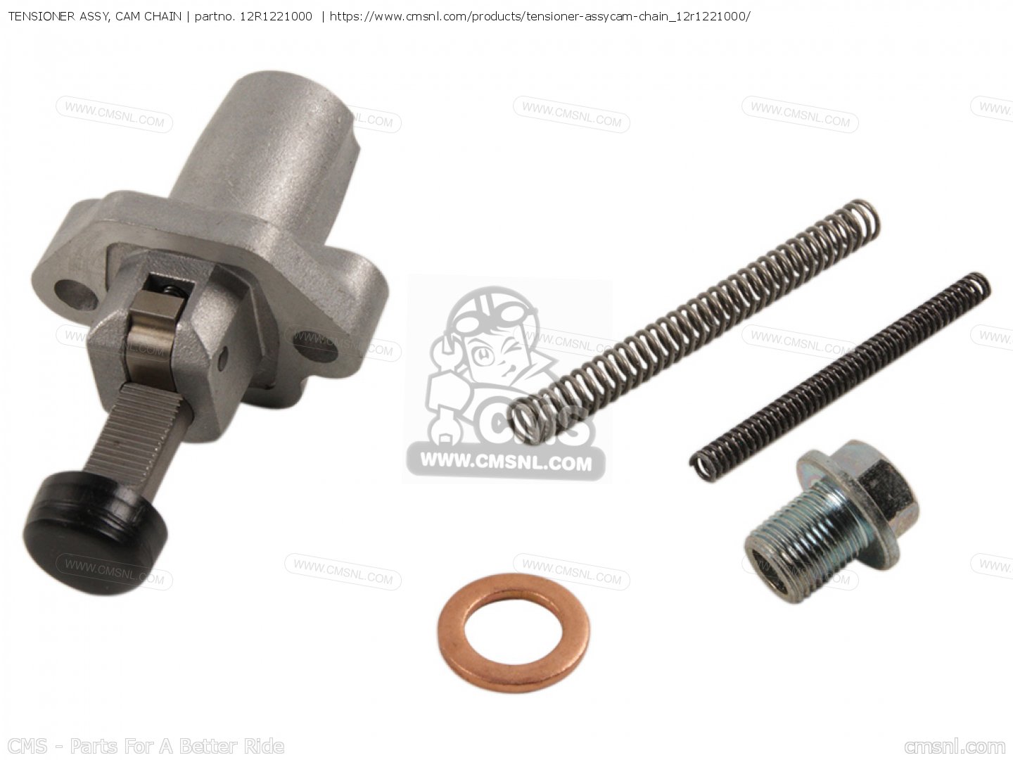 TENSIONER ASSY, CAM CHAIN for XJ900F 1991 4BB1 EUROPE 214BB300E1