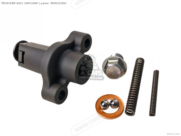 Yamaha TENSIONER ASSY, CAM CHAIN 5DM1221000 Yamaha TENSIONER ASSY, CAM CHAIN 5DM1221000