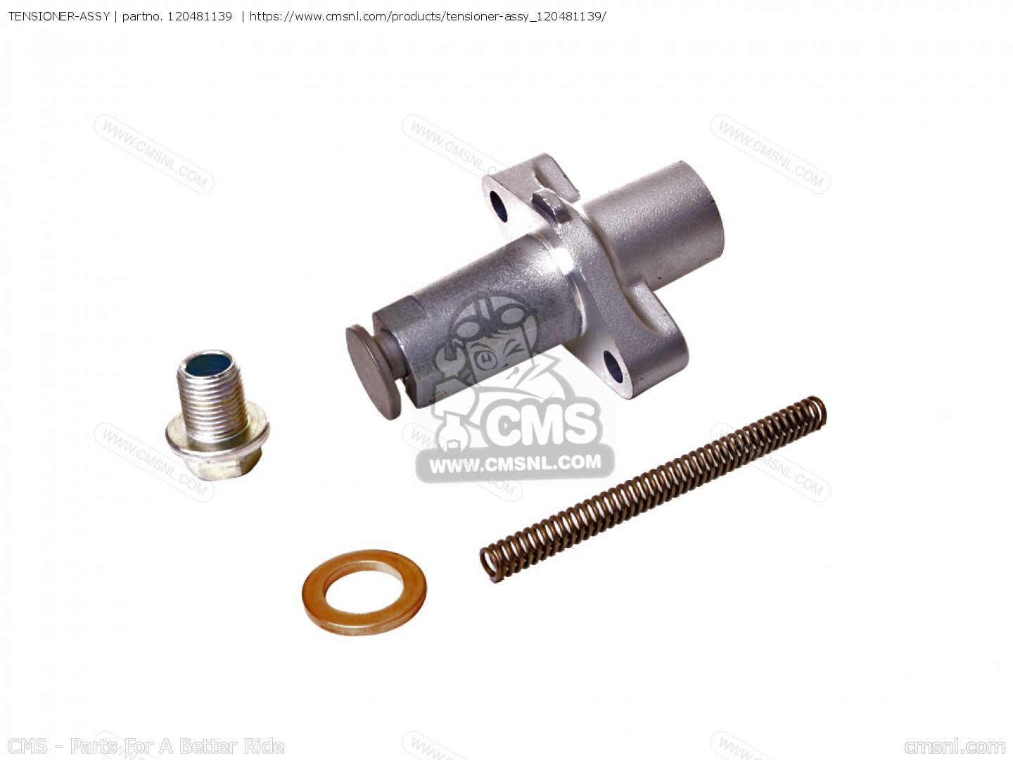 kankan 120480048: TENSIONER-ASSY Kawasaki - buy the 12048-0048 at CMSNL