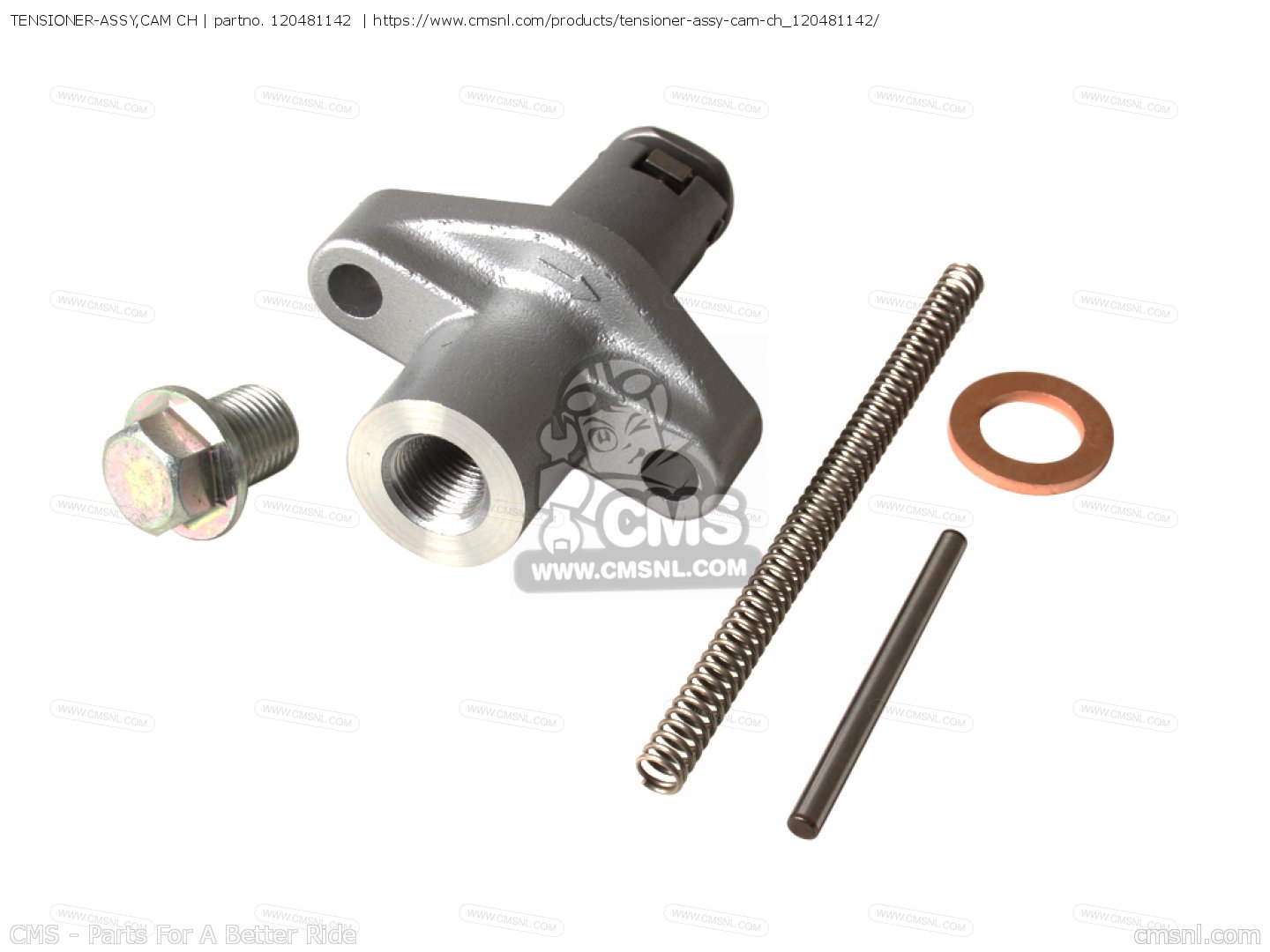 120481142: TENSIONER-ASSY,CAM CH Kawasaki - buy the 12048