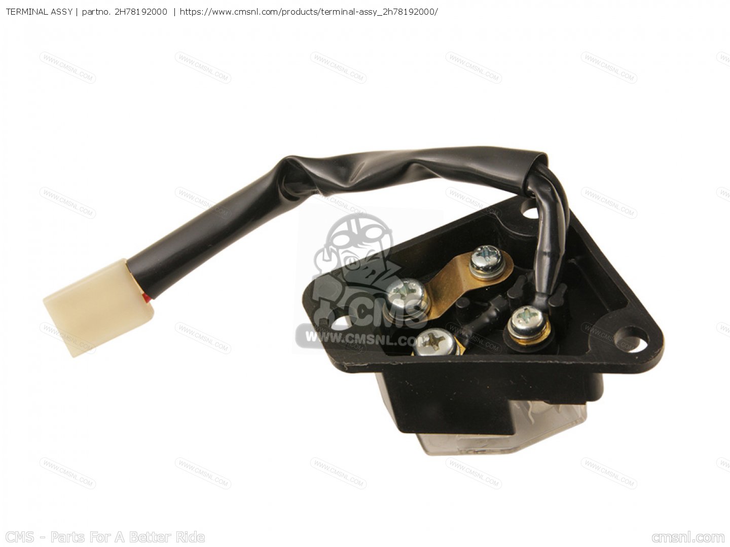 2H78192000 Terminal Assy Yamaha buy the 2H78192000 at CMSNL