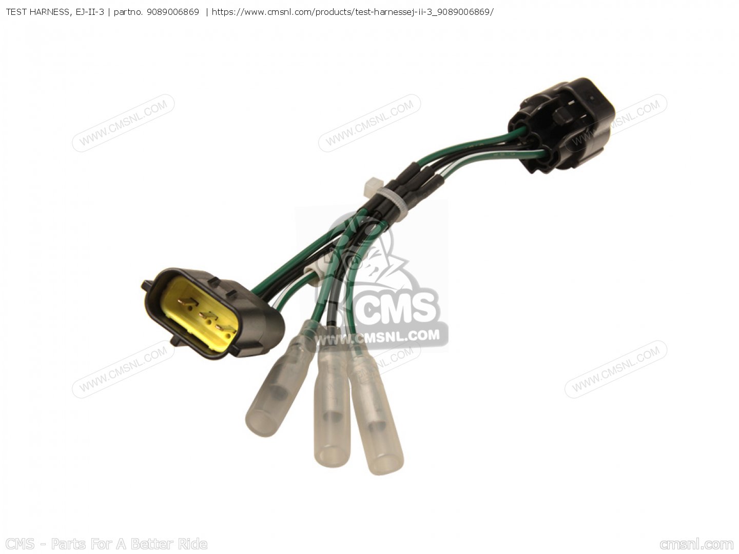 9089006869 Test Harness, Ejii3 Yamaha buy the 9089006869 at CMSNL