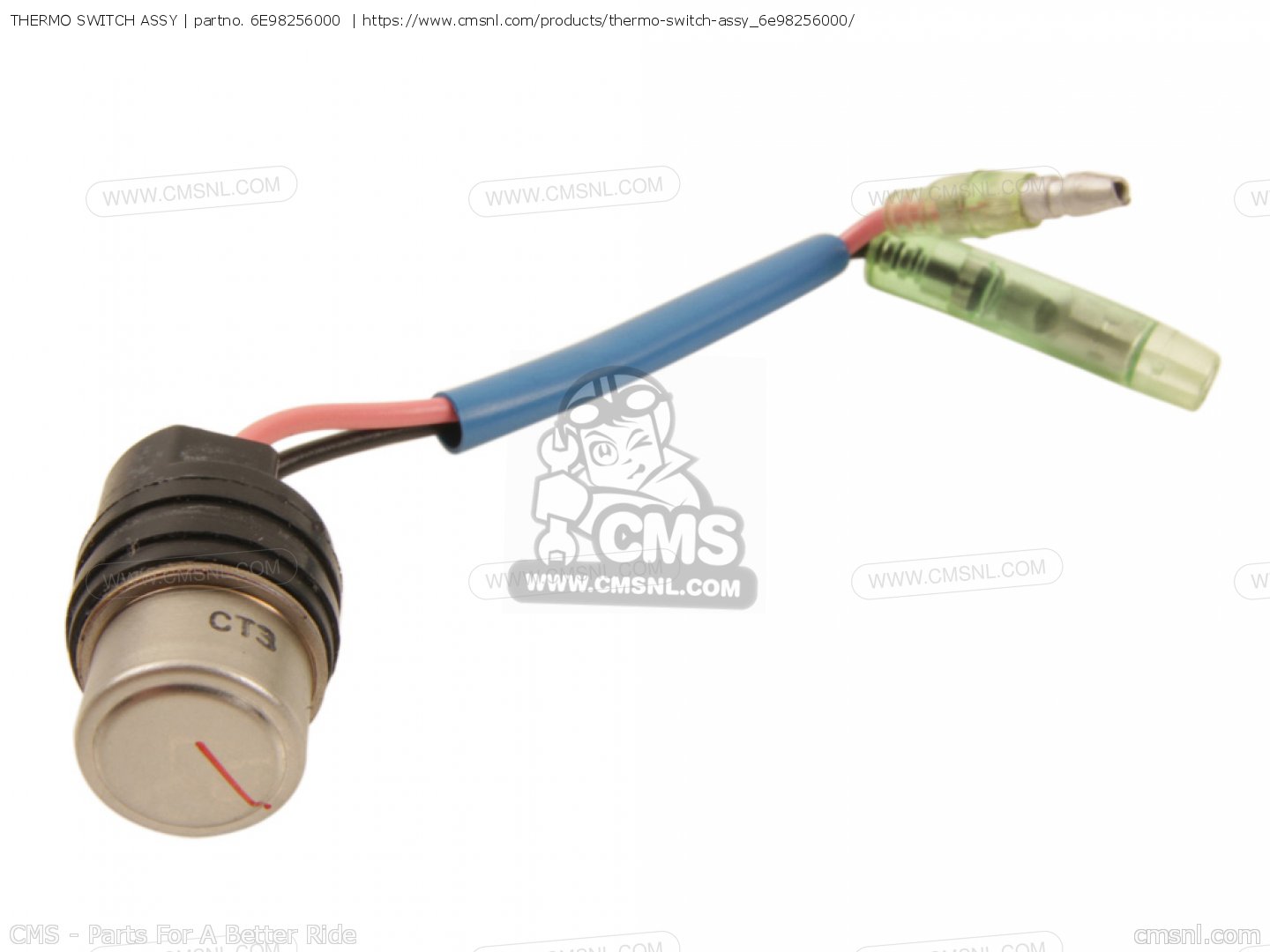 6E98256000 Thermo Switch Assy Yamaha buy the 6E98256000 at CMSNL