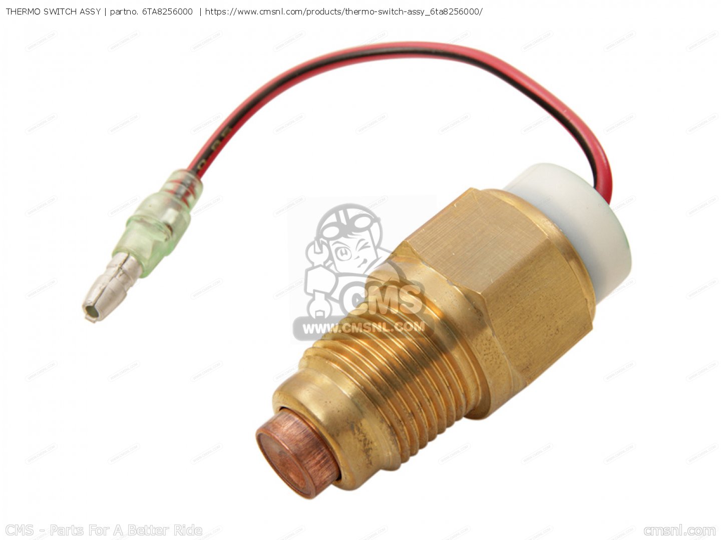 6TA8256000 Thermo Switch Assy Yamaha buy the 6TA825600000 at CMSNL