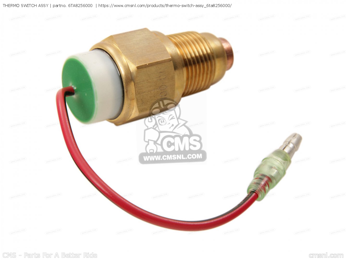 6TA8256000 Thermo Switch Assy Yamaha buy the 6TA825600000 at CMSNL