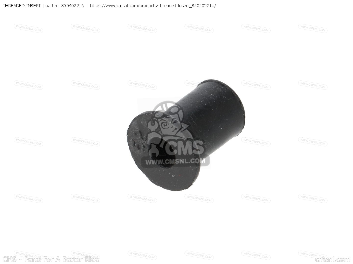 85040221A Threaded Insert Ducati buy the 85040221A at CMSNL
