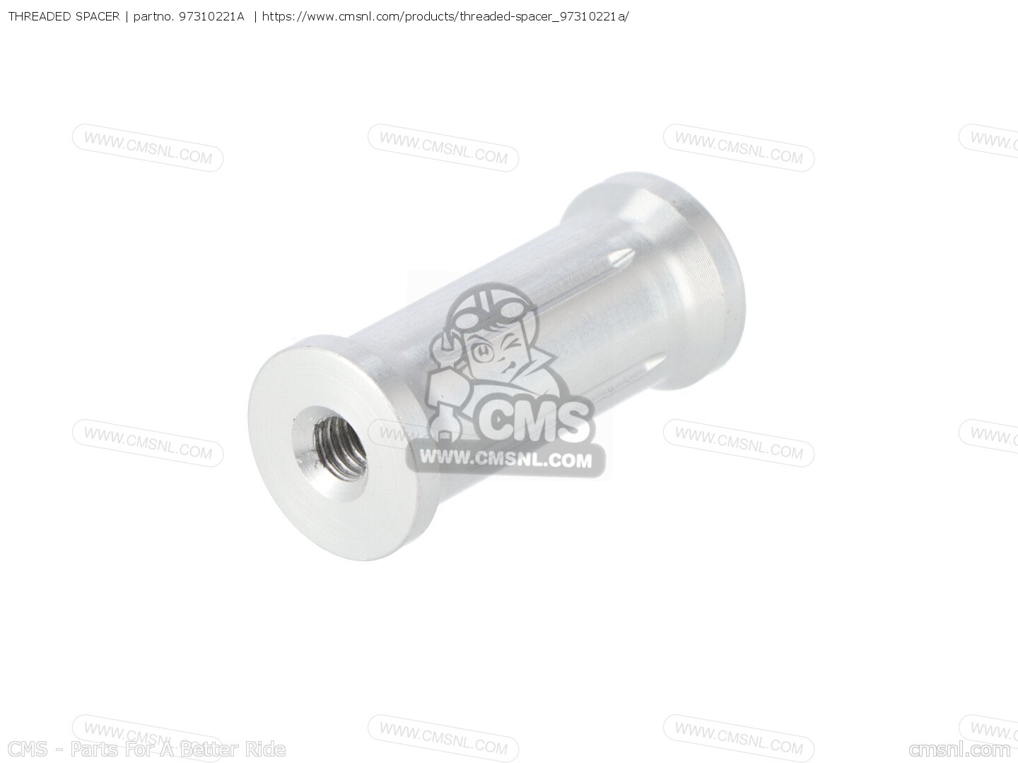 97310221A Threaded Spacer Ducati buy the 97310221A at CMSNL