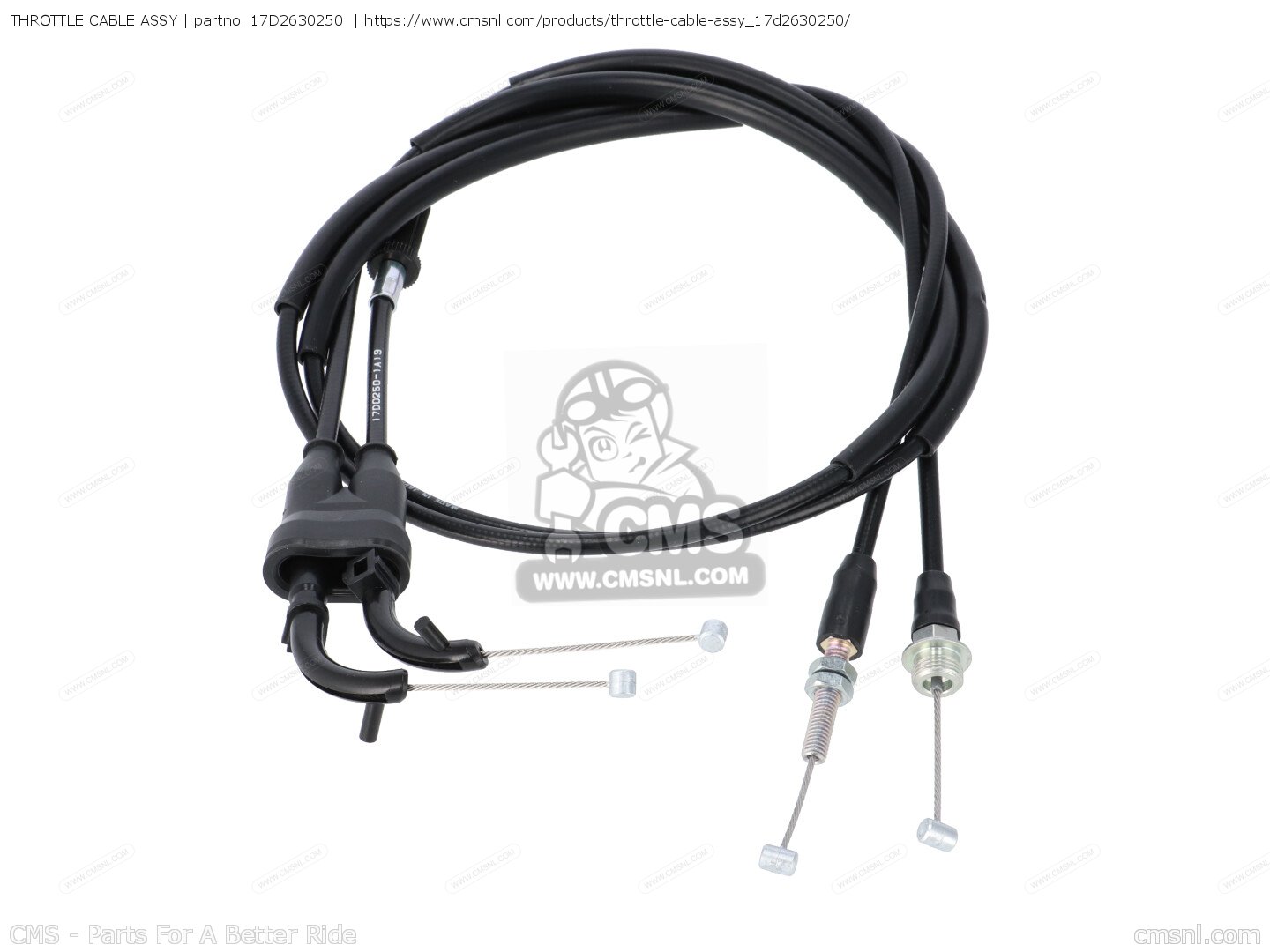17D2630250 Throttle Cable Assy Yamaha buy the 17D2630250 at CMSNL