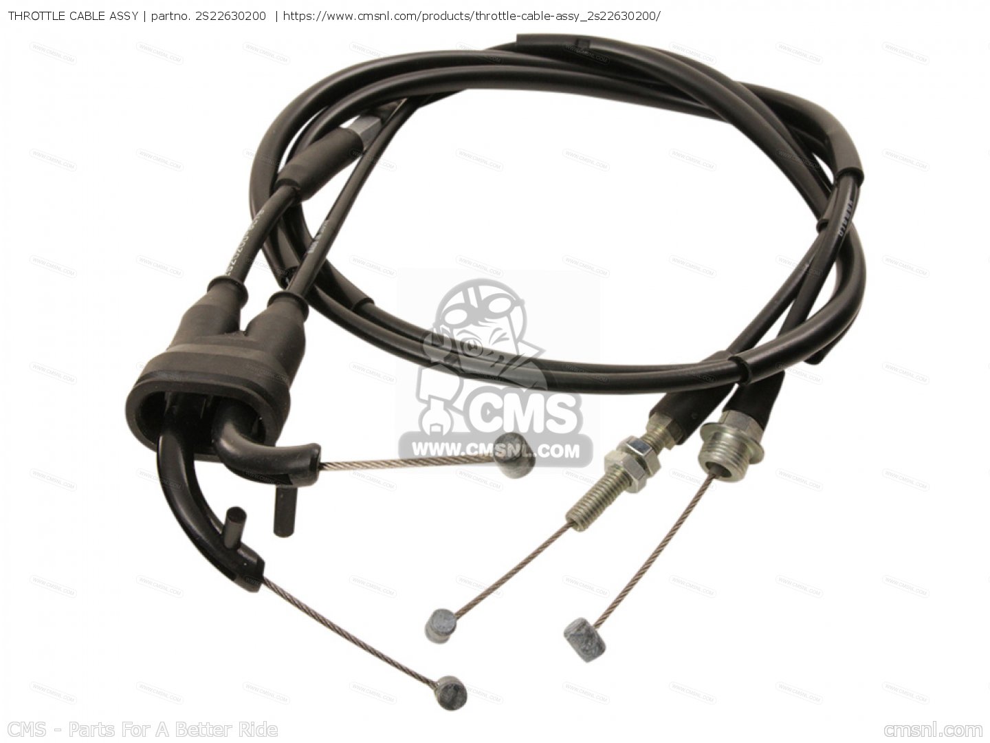 2S22630200 Throttle Cable Assy Yamaha buy the 2S22630200 at CMSNL