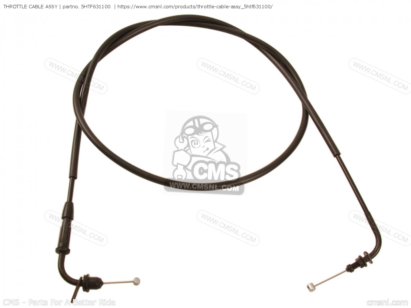 5HTF631100 Throttle Cable Assy Yamaha buy the 5HTF631100 at CMSNL