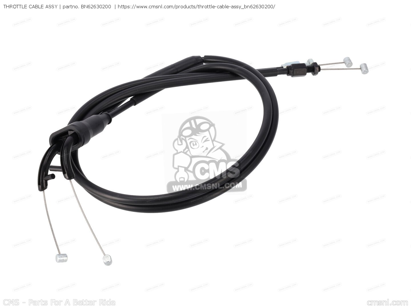 BN62630200 Throttle Cable Assy Yamaha buy the BN6263020000 at CMSNL