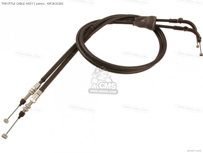 Yamaha THROTTLE CABLE ASSY 43F2630200 Yamaha THROTTLE CABLE ASSY 43F2630200