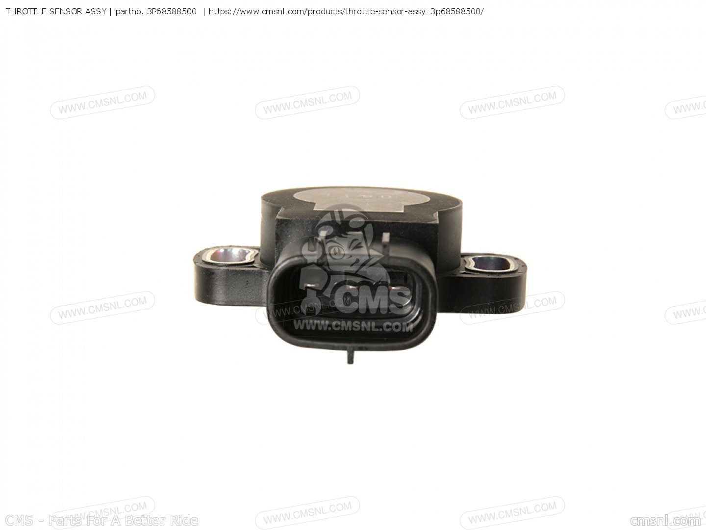 3P68588500: Throttle Sensor Assy Yamaha - buy the 3P6-85885-00-00