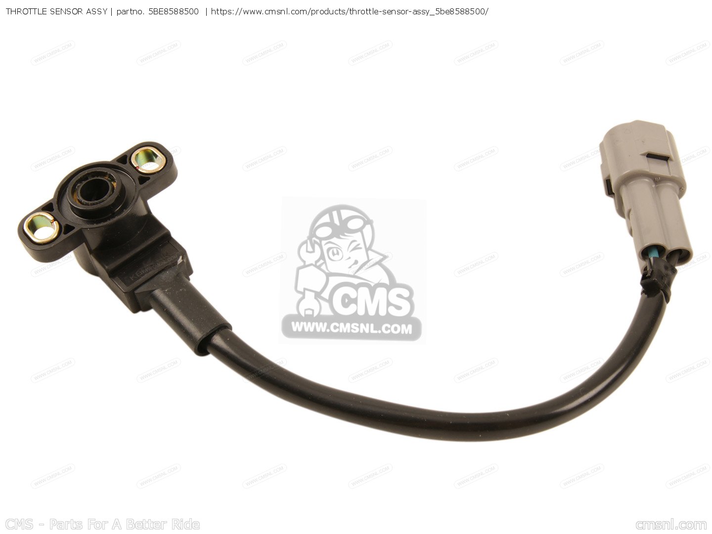 5BE8588500: Throttle Sensor Assy Yamaha - buy the 5BE-85885-00-00