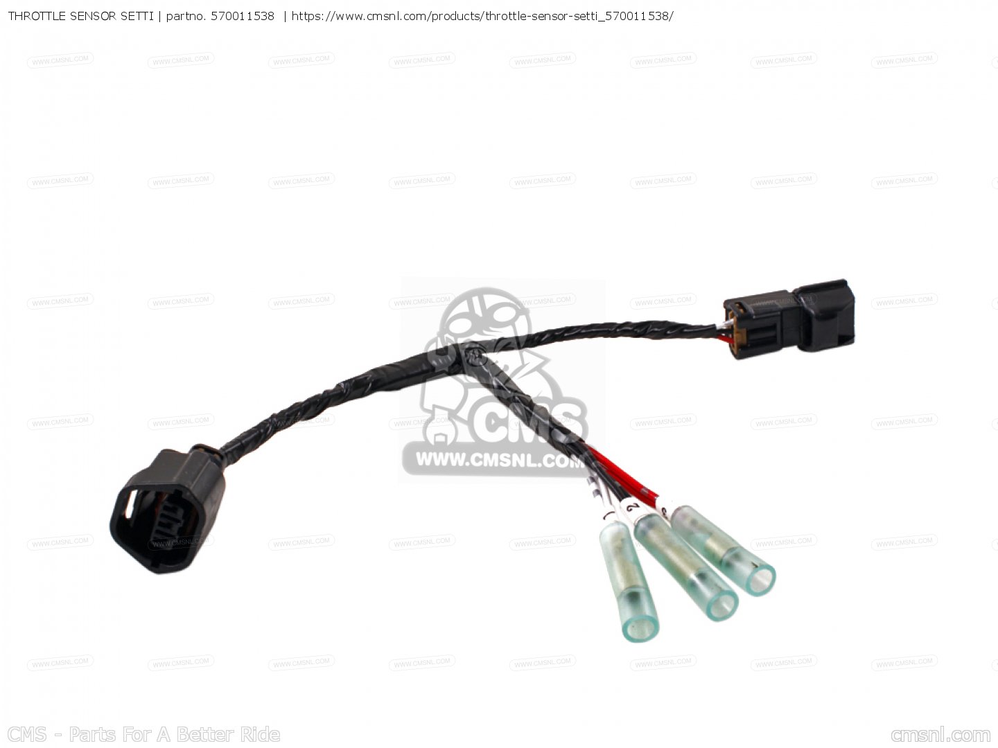 570011538: THROTTLE SENSOR SETTI Kawasaki - buy the