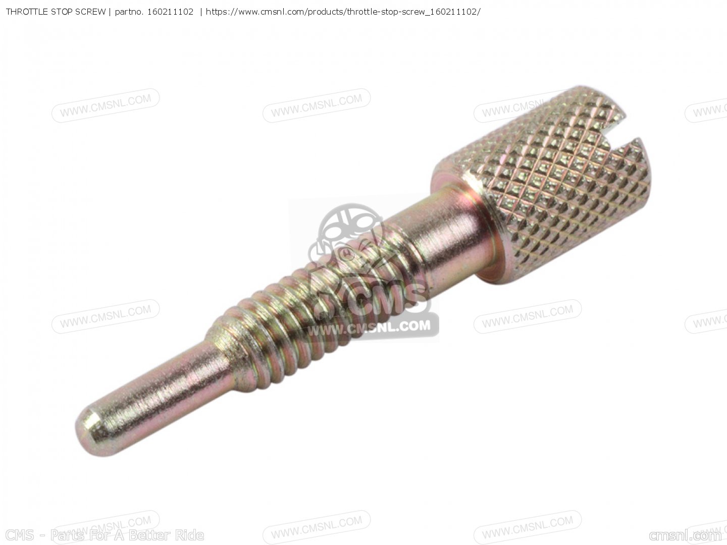 160211102 Throttle Stop Screw Kawasaki buy the 160211102 at CMSNL