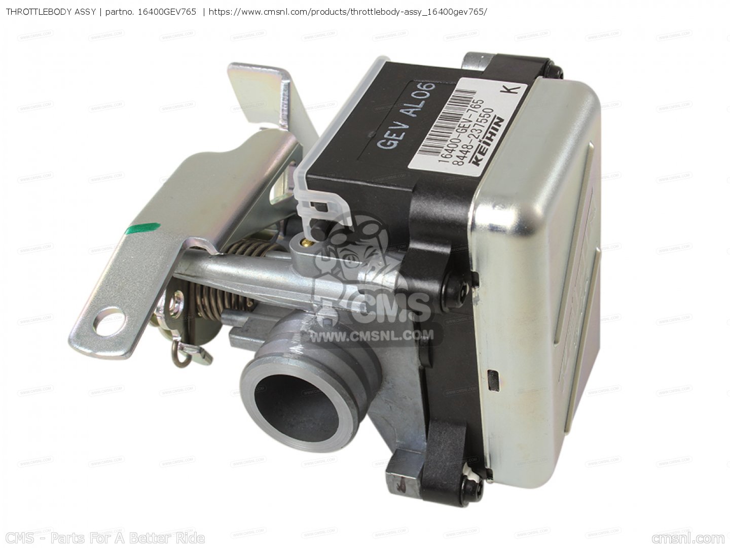 16400GEV765: THROTTLEBODY ASSY Honda - buy the 16400-GEV-765