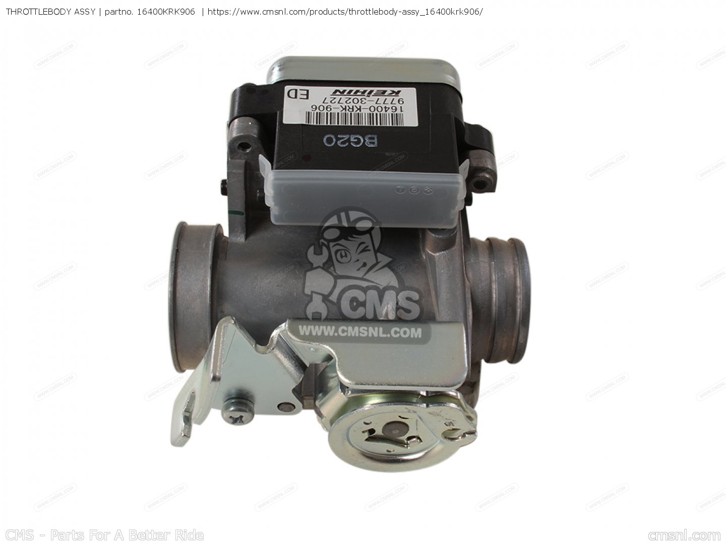 16400KRK906: THROTTLEBODY ASSY Honda - buy the 16400-KRK-906