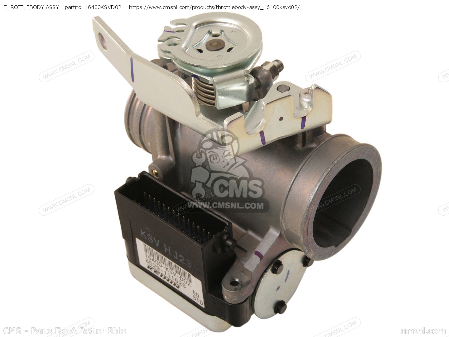 16400KSVD02: THROTTLEBODY ASSY Honda - buy the 16400-KSV-D02