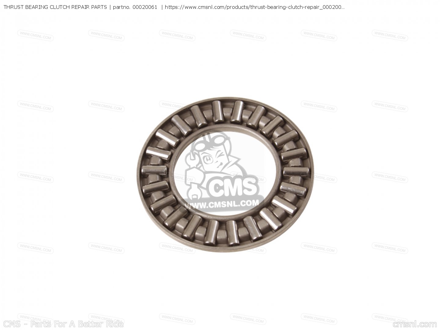 00020061 Thrust Bearing Clutch Repair Parts Takegawa buy the 0002