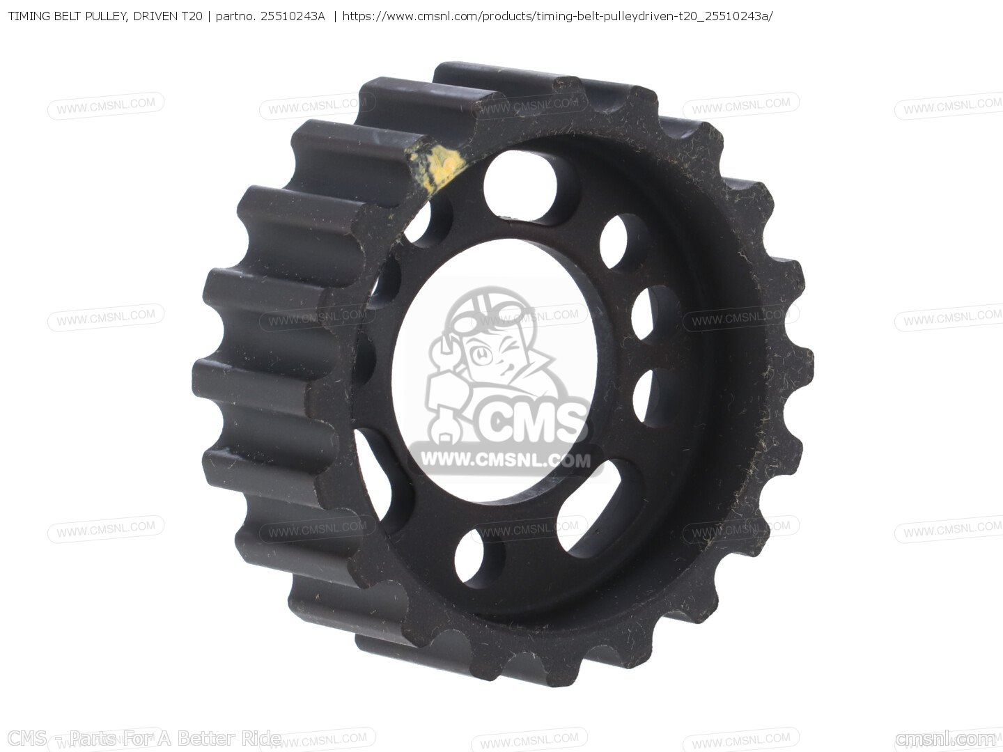 TIMING BELT PULLEY, DRIVEN T20 for MTS1100S 2009 USA (MULTISTRADA 1100