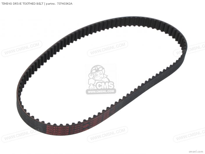 Ducati TIMING DRIVE TOOTHED BELT 73740342A